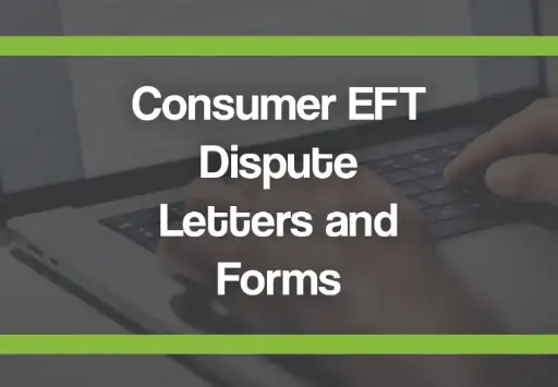 NEACH - Consumer EFT Dispute Error Resolution Letters
